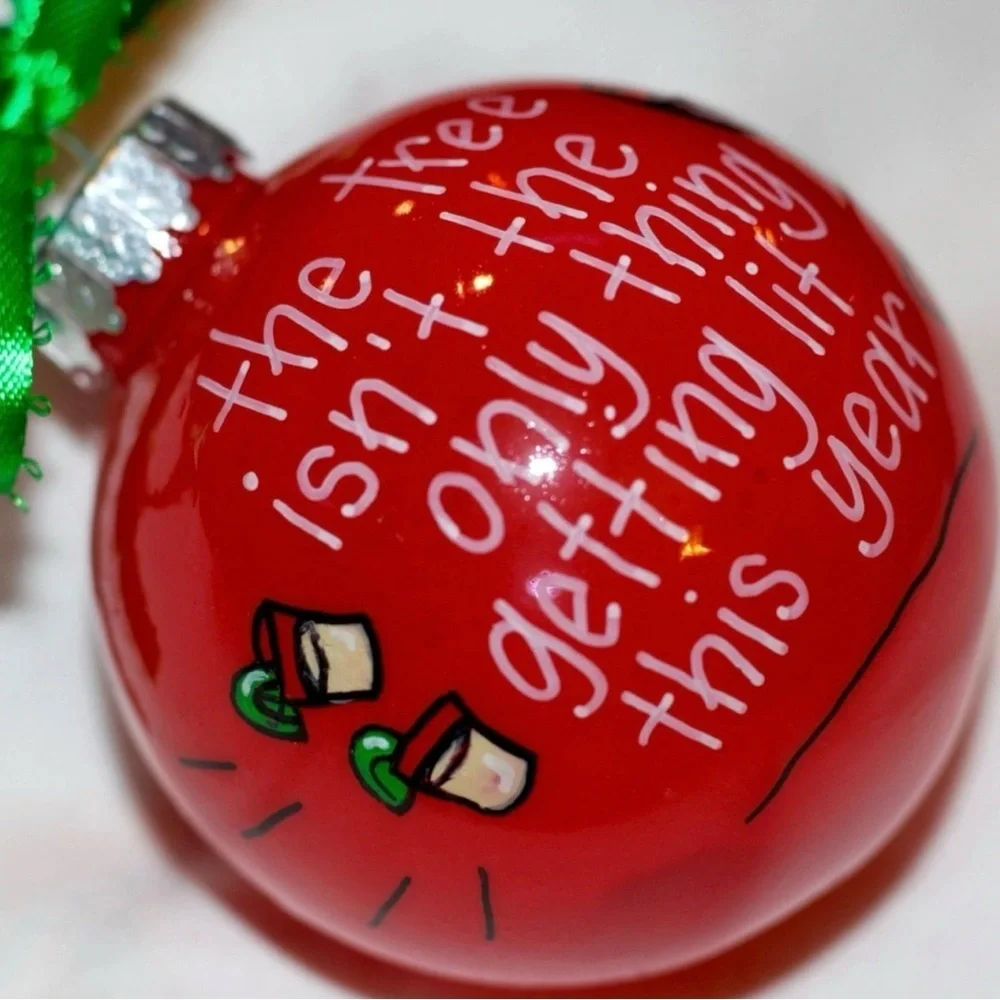Handmade Christmas Ornament: The tree isn't the only thing getting lit this year